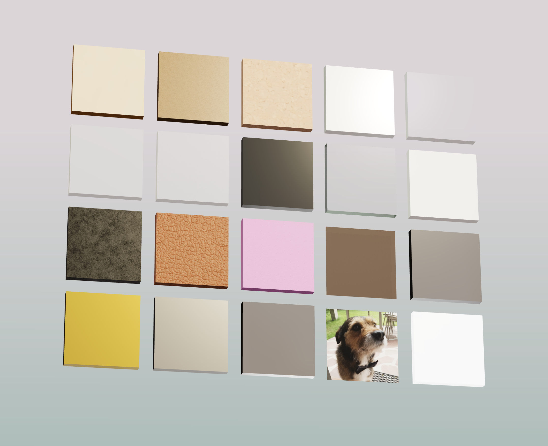 Sample materials